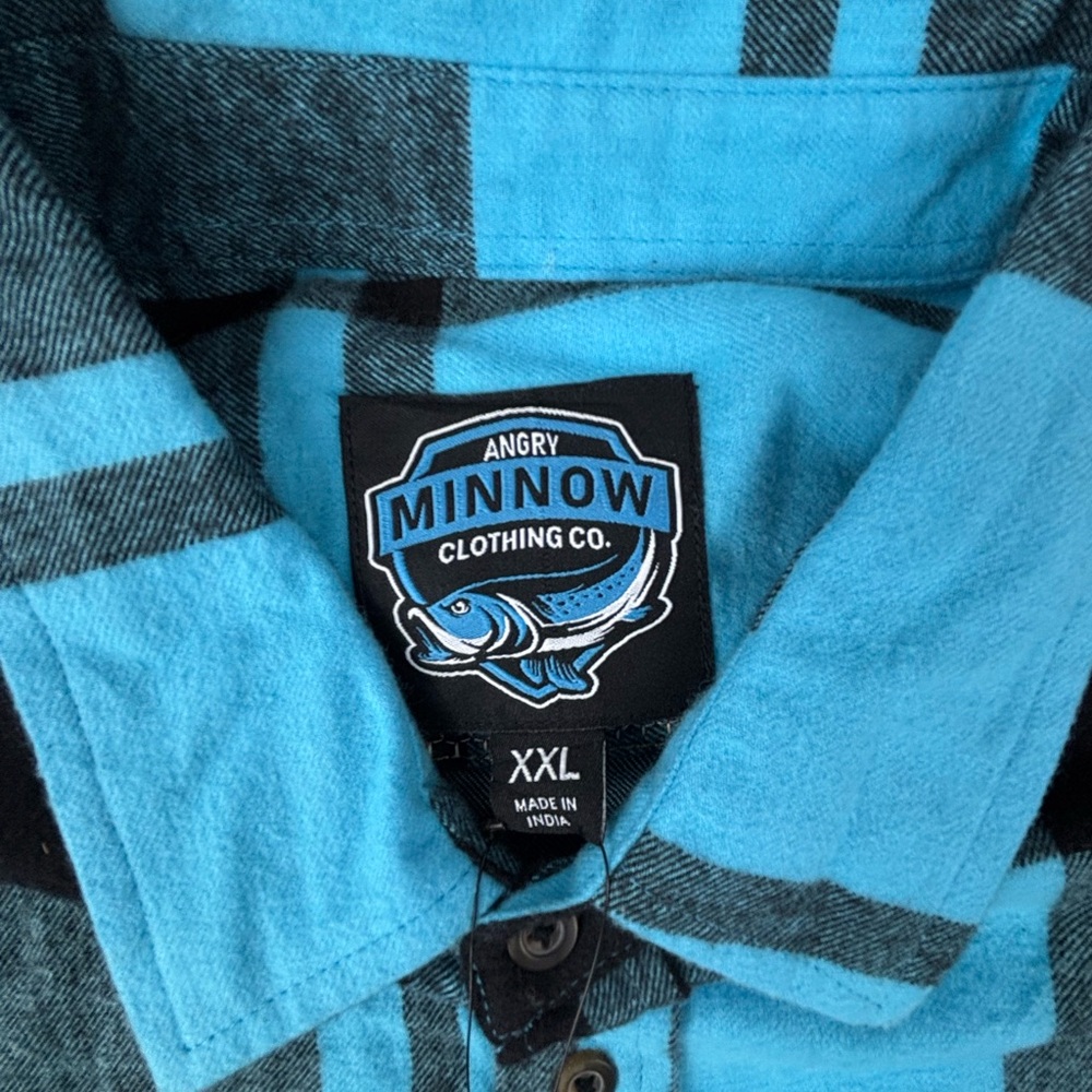 NWT | Angry Minnow | Hamm’s Beer Flannel | XXL - Picture 6 of 7